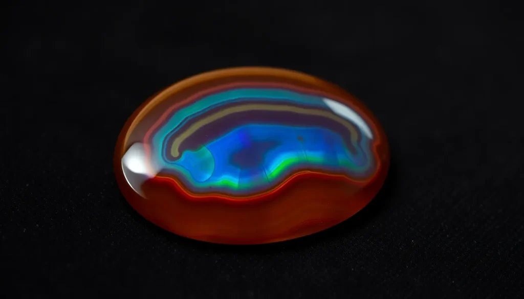 Featured image for Fire Agate (Iridescent Variety) – Gemstone Encyclopedia — Gemstone Encyclopedia