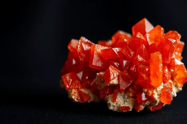 Realgar – Red Arsenic Sulfide Mineral Overview, Meaning, and Jewelry Guide