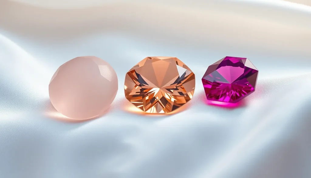 Featured image for Pink Gemstones Guide: Comparing Rose Quartz, Morganite, and Pink Tourmaline — Gemstone Comparisons