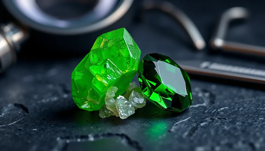Featured image for Nickel-Bearing Minerals: A Guide to Rare Green Collector Gemstones — Gemstone Encyclopedia